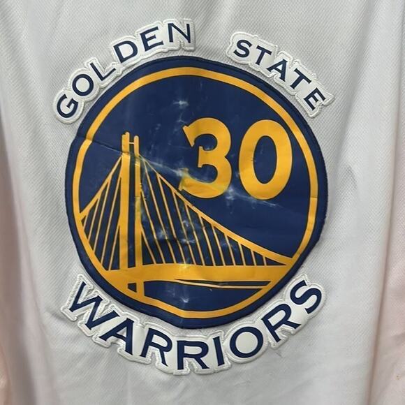 GOLDEN STATE WARRIORS STEPHEN CURRY JERSEY SIZE M - Picture 4 of 7